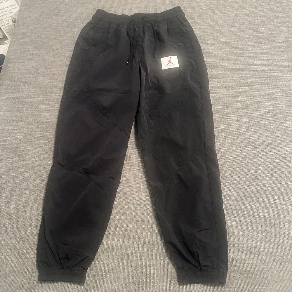 Jordan Flight Woven Jogger Pants Mens Small Black